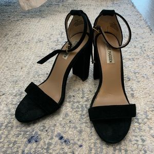 Steve Madden Carsson Black Heeled Sandals